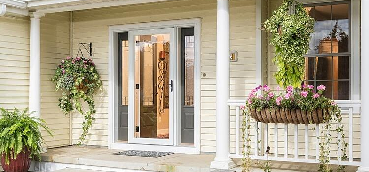 screen door installation in Ione